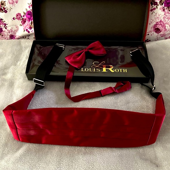 Louis Roth Silk Cummberbund - Picture 2 of 4